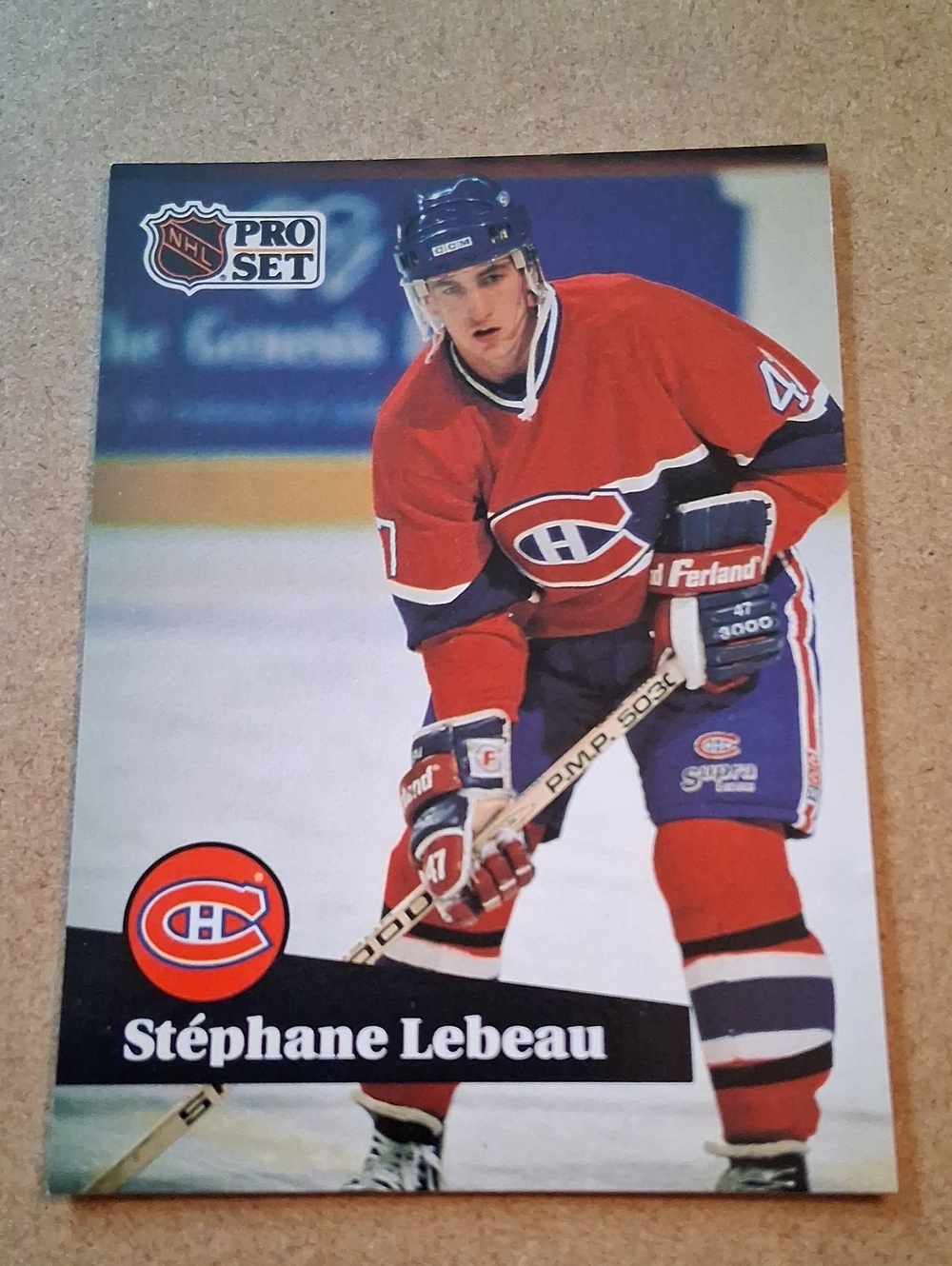 Stephane/Stephan Lebeau Montreal Canadiens Hockey Trading Cards Lot